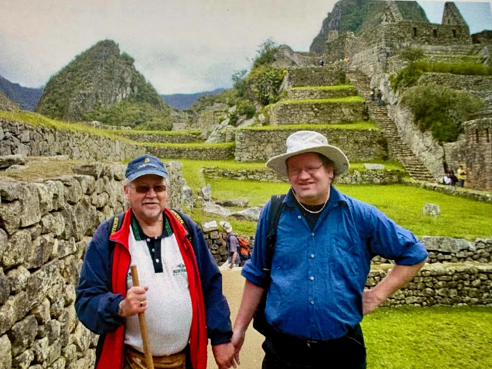 Tim Torvatn ved Machu Picchu
